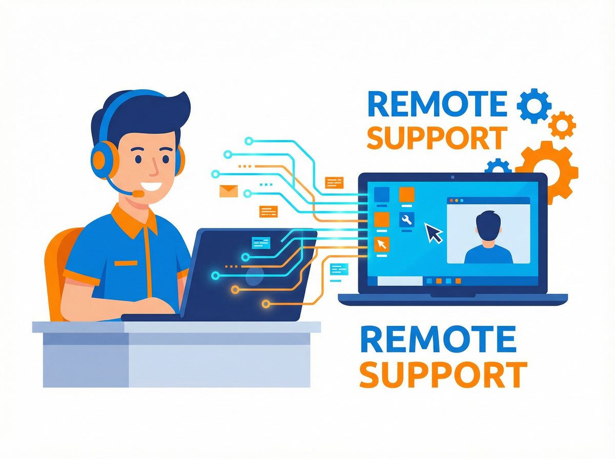 品牌 - 技术支持远程协助